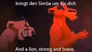 The Lion King 2 - My Lullaby (German Subs & Trans)