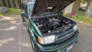 2000 Toyota 4Runner MANUAL Engine COLD START