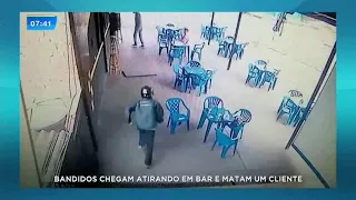 Bandidos entram em bar atirando e matam cliente em Foz do Iguaçu