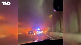 Car fire erupts in Boston's Ted Williams Tunnel, authorities say