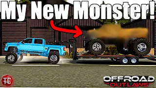 Offroad Outlaws: Picking Up My NEW MONSTER DUALLY BUILD!