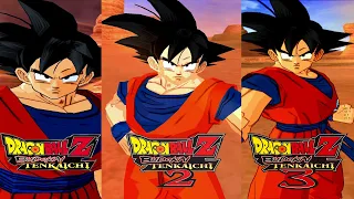 Dragon Ball Z Budokai Tenkaichi Goku Evolution TENKAICHI 1 - 3