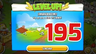 Hay Day LEVEL UP 195! Road to 200!!