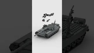 LEGO MOC: T90 Tank #shorts #speedbuild