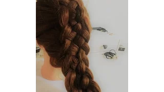 How to: 5 strand dutch braid hairstyle