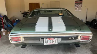 TRUE Texas Triple Green 1970 SS454 LS5 Surfaces  For Sale!!!!