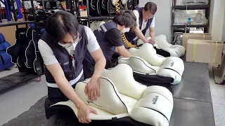 How Korean Gaming Chair Manufacturing Factory Mass Produce Soft Chairs