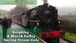 Keighley and Worth Valley Railway Spring Steam Gala (10th March 2018)