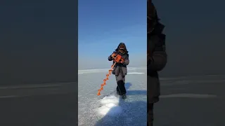 Ледобур Урал - Видео демонстрация покупателя из Хабаровска