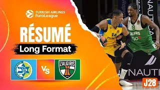 Keenan Evans face à Lorenzo Brown ! - Maccabi Tel-Aviv vs Zalgiris Kaunas - Résumé EuroLeague J28