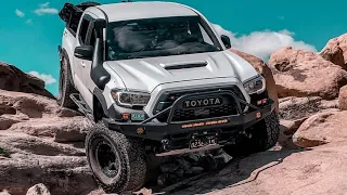 Rock Crawling Cougar Buttes! Tacoma, 4Runner, GX470, FJ & Jeep get after it!