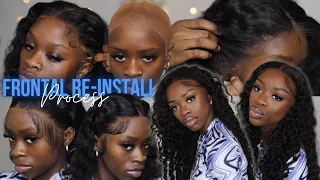 *Detailed* How To: Safely Remove, Clean, Customize & ReInstall A Cut Lace Front Wig Ft Alipearl Hair