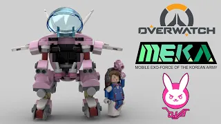 LEGO Overwatch D.Va moc