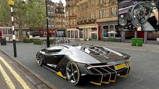 Lamborghini Centenario LP770-4 | Forza Horizon 4  (Steering Wheel Gameplay) | g29