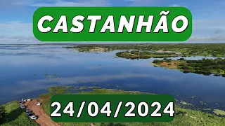 Sensacional Açude Castanhão Dados Atualizados Hoje 24/04/2024 Alto Santo - Jaguaribara Ceará