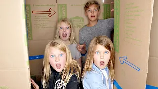 WE CAN'T ESCAPE! Box Fort Escape Room Part 2