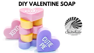 HOW TO MAKE THE PERFECT SOAP FOR VALENTINE'S DAY! FREE RECIPE! FULL TUTORIAL!