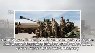 This is the huge M777 howitzer that US Marines burned out while fighting ISIS in Syria