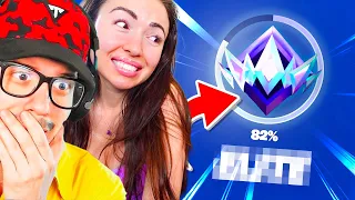 Can My Girlfriend Win a Game of Ranked? (Fortnite)