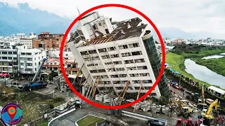 10 Powerful Earthquakes CAUGHT ON CAMERA!