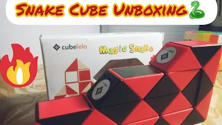 Snake Cube Unboxing of 24 pieces.