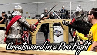 Greatsword in a Pro Fight