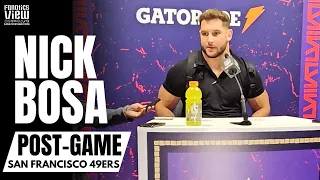 Nick Bosa Explains Being "Speechless" After 49ers 2nd Super Bowl Loss vs. Chiefs | 49ers Post-Game