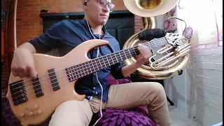 Tu Sonrisa - Elvis Crespo bass cover "Algo en tu cara me fascina"