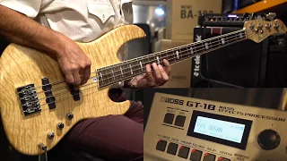 Boss GT-1B Multi-Effect Pedal for Bass Guitar