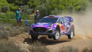 Sebastian Loeb - FORD PUMA RALLY1 -Test for ''WRC ACROPOLIS RALLY 2022''