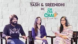 Yash and Srinidhi Shetty Special interview || #KGF || Chi Cha Chai with Kaumudi | Silly Monks