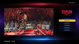 WWE 2K23 FINAL UNIVERSE MODE RAW SETH FREAKIN ROLLINS VS THE MIZ VS BROCK LESNAR EXTREME RULES FULL