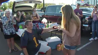 Bride-to-be not so surprised by surprise proposal at Gophers tailgate