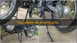 Caballete soporte. Para motocicletas doble propósito (Xtz 150 etc). #Xtz150