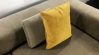 Как сделать подушки для дивана / how to make sofa cushions