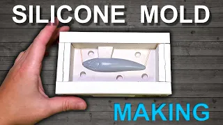 Silicone Mold Making: a how to guide on making a mold for casting resin fishing lures