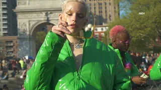 Annual 4/20 Celebrations in Washington Square Park in NYC