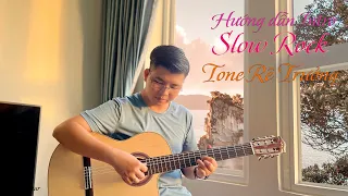 Hướng dẫn 04 Câu Intro Slowrock da diết áp dụng cho mọi bài hát (Tone Rê Trưởng D)