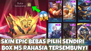 SKIN EPIC LIMITED BEBAS PILIH SENDIRI GRATIS ! EVENT TAMBAHAN M5 TERSEMBUNYI PASTI KLEAN GAK TAU