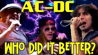 AC/DC - Bon Scott - Brian Johnson - Axl Rose - Replacement Singers - Who Did It Better?