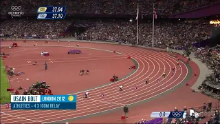 Usain Bolt   ALL Olympic finals + Bonus round   Top Moments 25