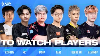 Players to Watch AIC 2022: Jungle - Garena AOV (Arena of Valor)