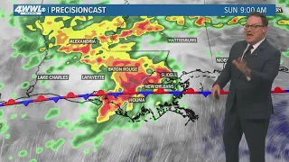 Weather: Chance for rain Saturday, rainstorms Sunday