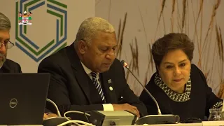 Fijian Prime Minister & COP23 President's address at the  adaptation fund contributors dialogue.