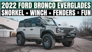 I got the 2022 Ford Bronco Everglades for the afternoon!!