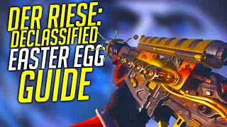 DER RIESE: DECLASSIFIED FULL EASTER EGG GUIDE! - Black ops 3 custom zombies