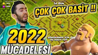 2022 MÜCADELESİNDEN 3 YILDIZ NASIL ALINIR? - 2022 CHALLENGE- CLASH OF CLANS