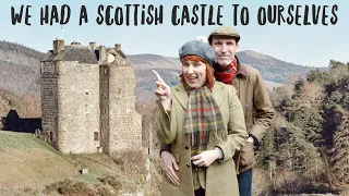 We had AN ENTIRE SCOTTISH CASTLE TO OURSELVES (is it haunted?)