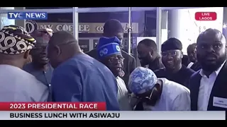 [ Live ] Tinubu Hosts Business Lunch In Lagos