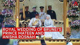 Royal wedding of Brunei Prince Abdul Mateen and commoner Anisha Rosnah